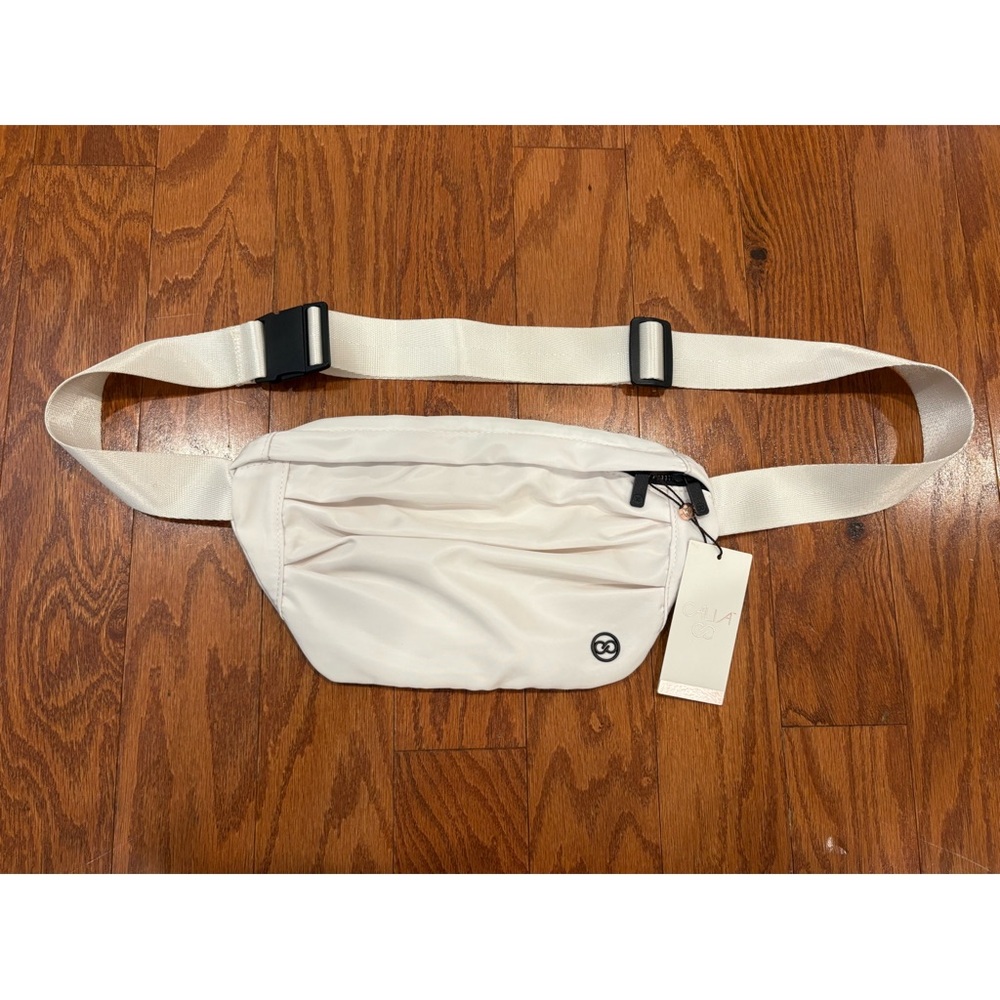 New W Tags ! Brand New Calia Sling Fanny Pack Belt Bag – “Eggnog” Color $45